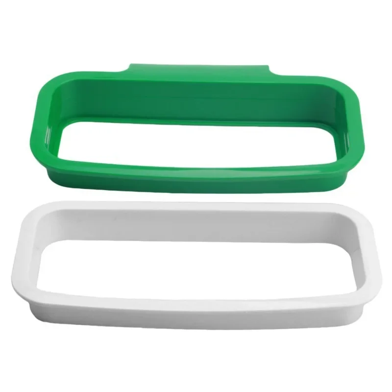 Cupboard Door Back Hanging Trash Rack Storage Kitchen Garbage Rubbish Bag Can Holder Hanging Kitchen Cabinet Trash Rack Holder