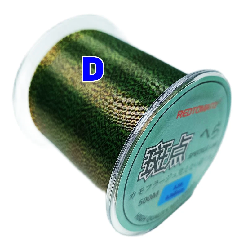 500M Super Strong  Invisible Fishing Line Nylon Coating Fluorocarbon Leader Line Sea fishing lure Japan Fishing Accessories