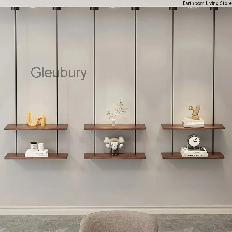 Racks Partition Minimalist Single-line Ironwork Magazine Magazine Racks Wall-mounted Office Furniture Das Magazin ZY40ZZJ