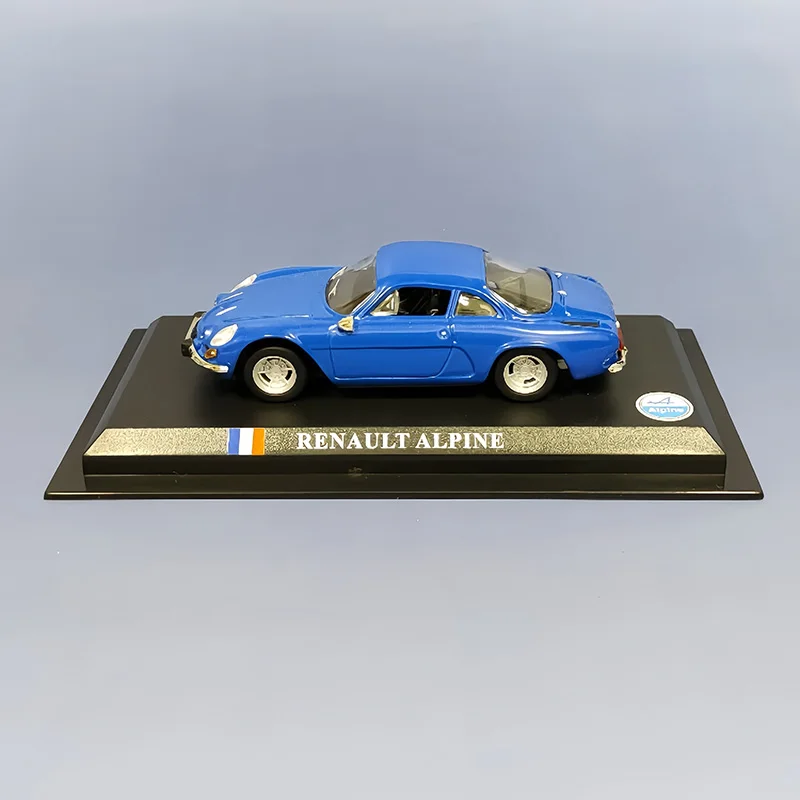 1/43 Scale Alpine Sports Classic Retro Sedan Alloy Car Model