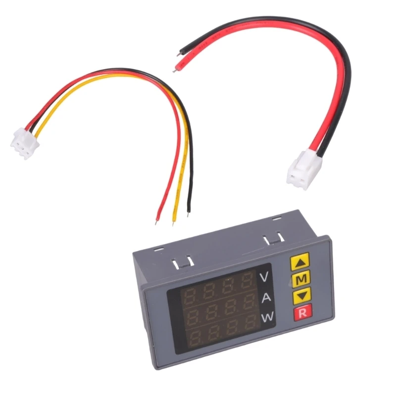 Y4UA 0 to 100V Voltages Meter with LED Display High Voltages Reader for Hom