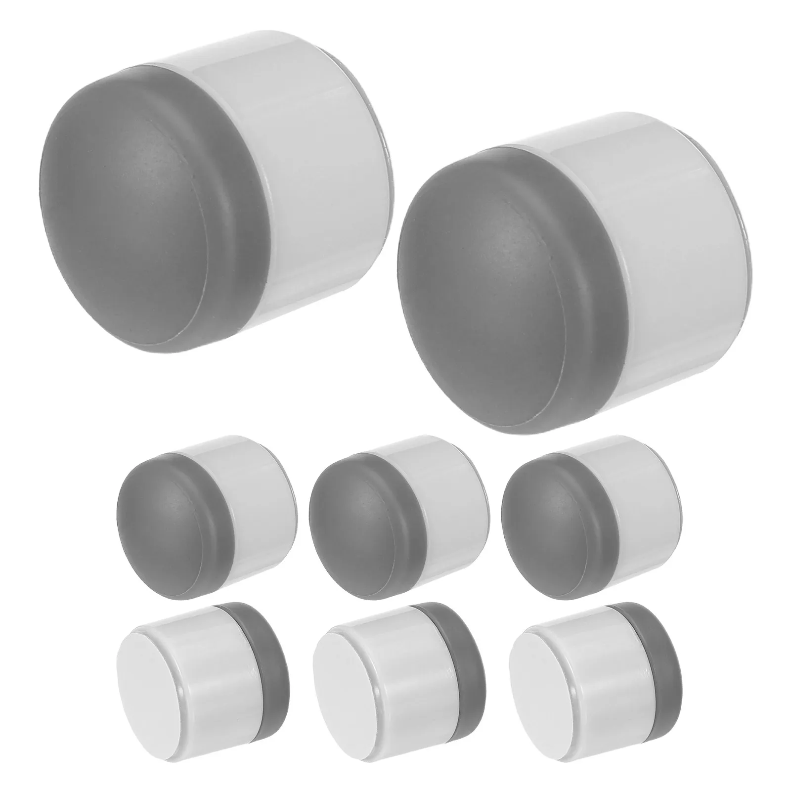 

8Pcs Universal Toilet Seat Bumpers Self Adhesive Cushion Pads for Bidets Toilet Seat Silent Buffer Stops Adhesive Bidets Bumpers