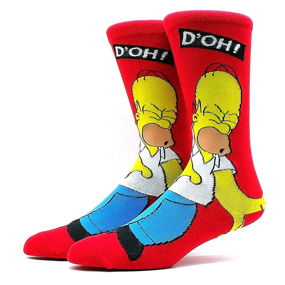 2023 Funny Socks Hot Selling High Quality Anime Socks Men\'s Women\'s Funny Socks Personality Fashion Men\'s Socks Cartoon Socks