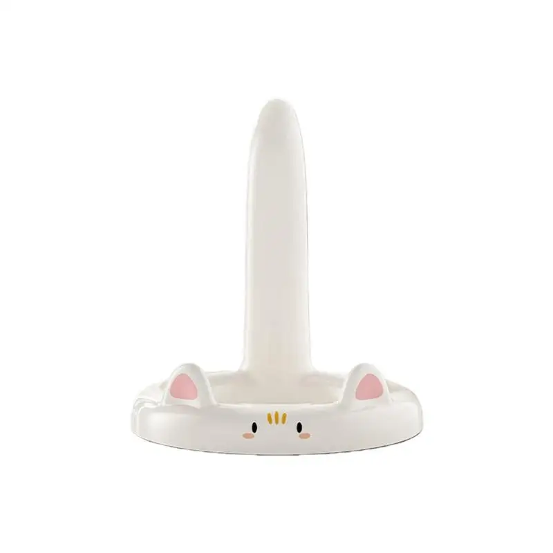 R53C Cartoon Cats Phone Stand Adjustable for 4-11In Tablet Holder Desk Decors