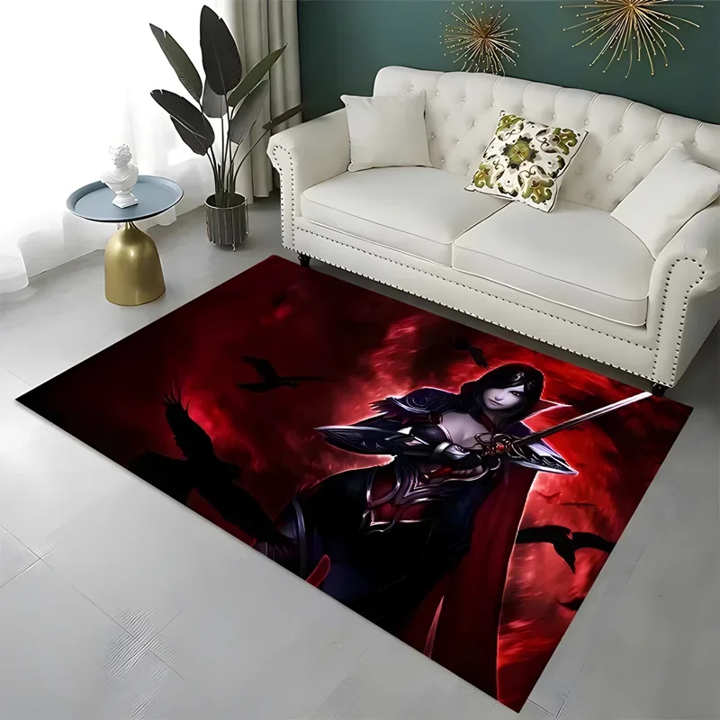 3D printed League of Legends rugs living room bedroom housewares hallway rugs baby mats bathroom kitchen rugs birthday present