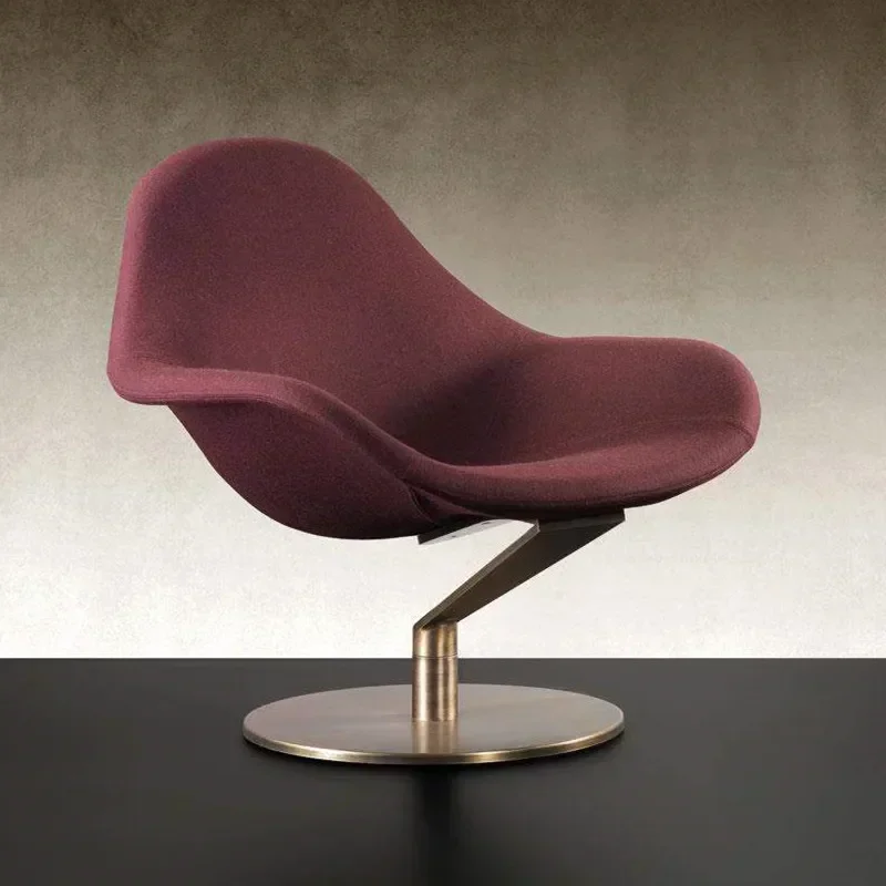 FRP rotating single leisure chair Sales office Hotel modern art personalized chair