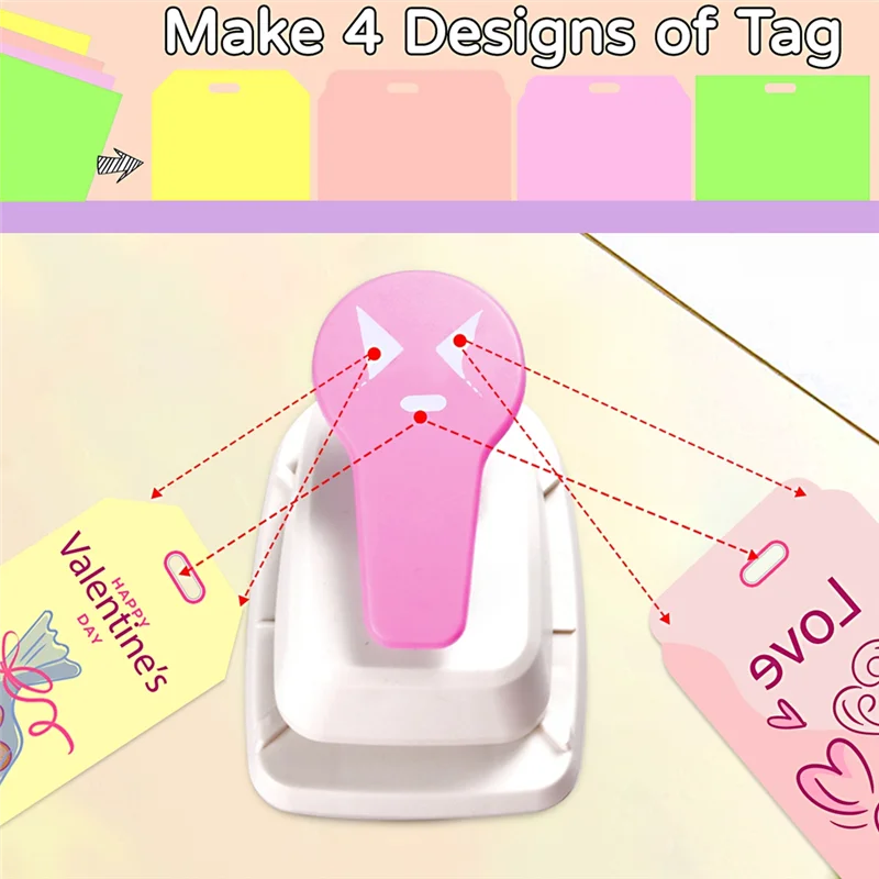 Угловой дырокол, резак для бумаги, 3 в 1, устройство для изготовления этикеток с отверстиями любого размера, бирка для изготовления карточек