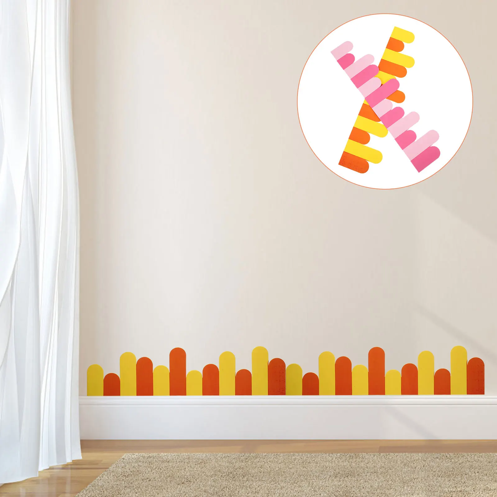 

for Cartoon Border Wall Stickers Decorations Decorative Foam Children's Early Education