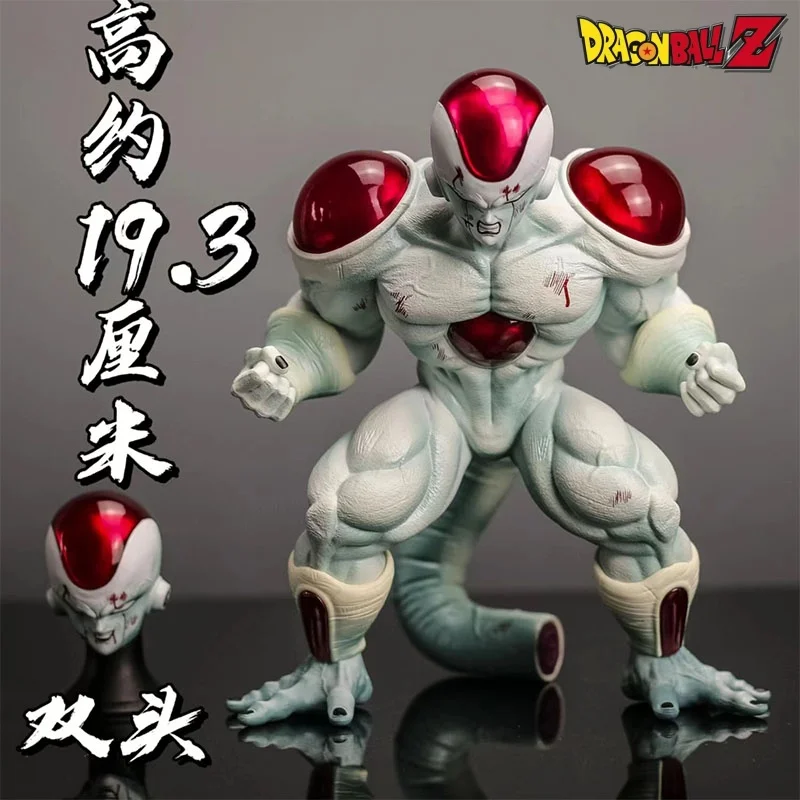 19.3cm Dragon Ball Figure Full Power Vf Freisa Final Form Broken Tail Dual Headed Antagonist Collectible Ornaments Model Desk