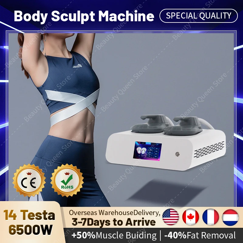 EMS EMSzero RF 15 Tesla DLS- EMSzero Nova Focusing Fat Burning Electromagnetic Muscle Stimulation Sculpting Emszero Machine