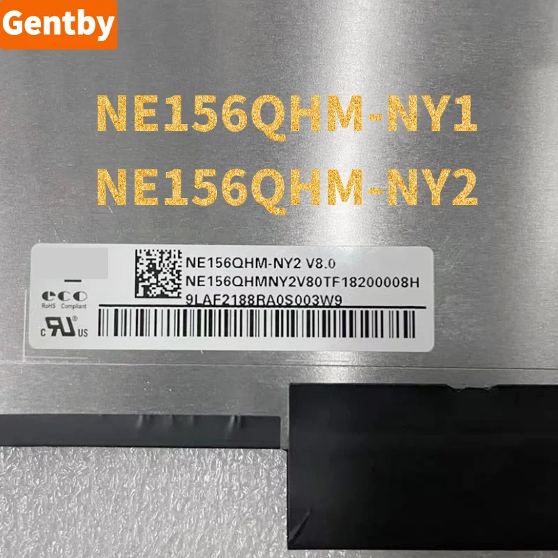 Imagem -03 - Ecrã Lcd Mate para Jogos Original Ne156qhm Ny1 Ny2 V8.0 15.6 165hz Qhd 2560x1440 Edp 40 Pinos