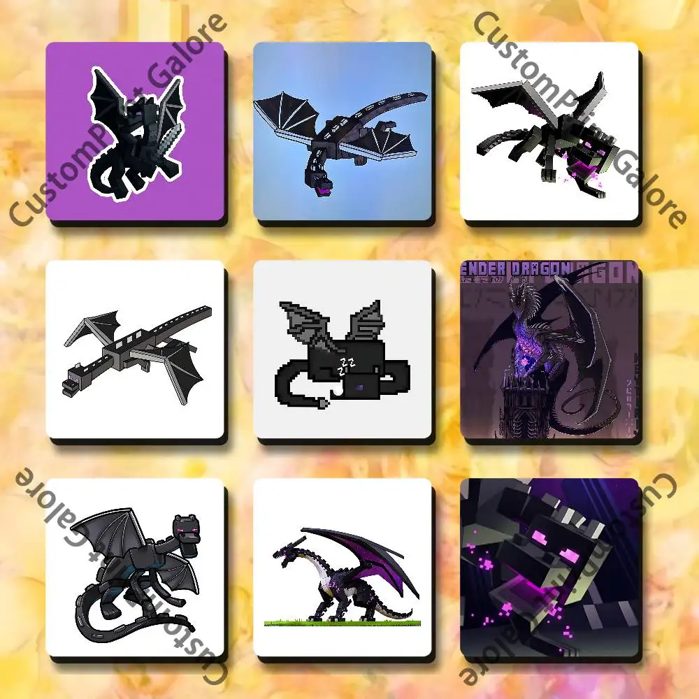 

E-Ender D-Dragon Soft Magnetic Refrigerator Magnets Personality Decorations Creative Gifts