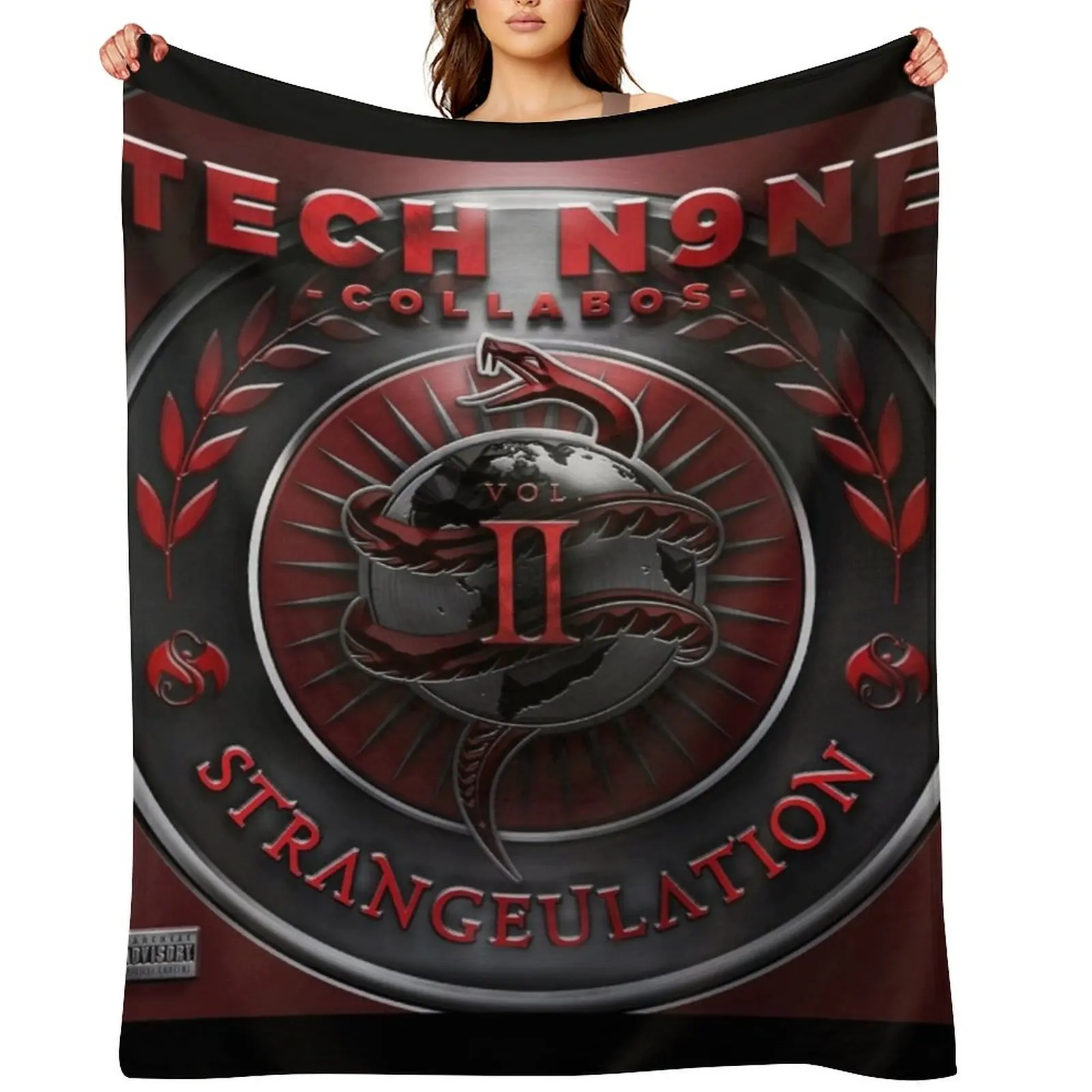 

Tech N9ne strangeulation vol ii Throw Blanket Decorative Beds for babies heavy to sleep valentine gift ideas Blankets