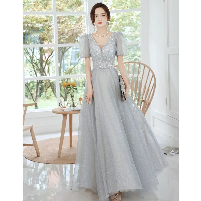 ชุดราตรีงานเลี้ยง 2026 ชุดพิธีกรใหม่ ชุดสอบศิลปะการร้อง ชุดประชุมประจำปี ชุดแฟชั่นโชว์ ชุดแสดง ชุดหรูหรา