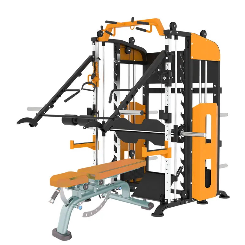 

For Smith Machine Squat Rack Fitness Comprehensive Training Device Sports Fitness Equipment Free Weight Stack Multi Home Gym Tra