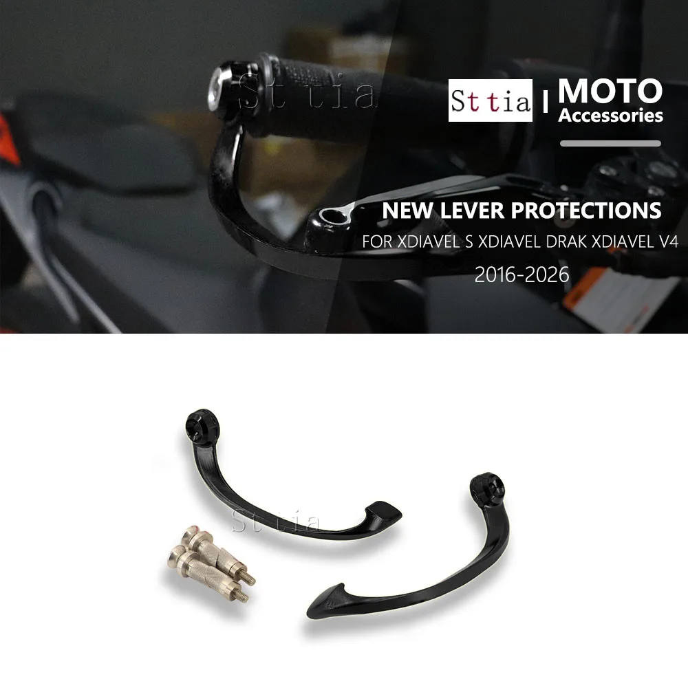 

XDIAVEL V4 2026 Brake Handle Protects For Ducati XDiavel S XDiavel V4 2016-2025 Motorcycle CNC Hand Brake Clutch Levers Guard