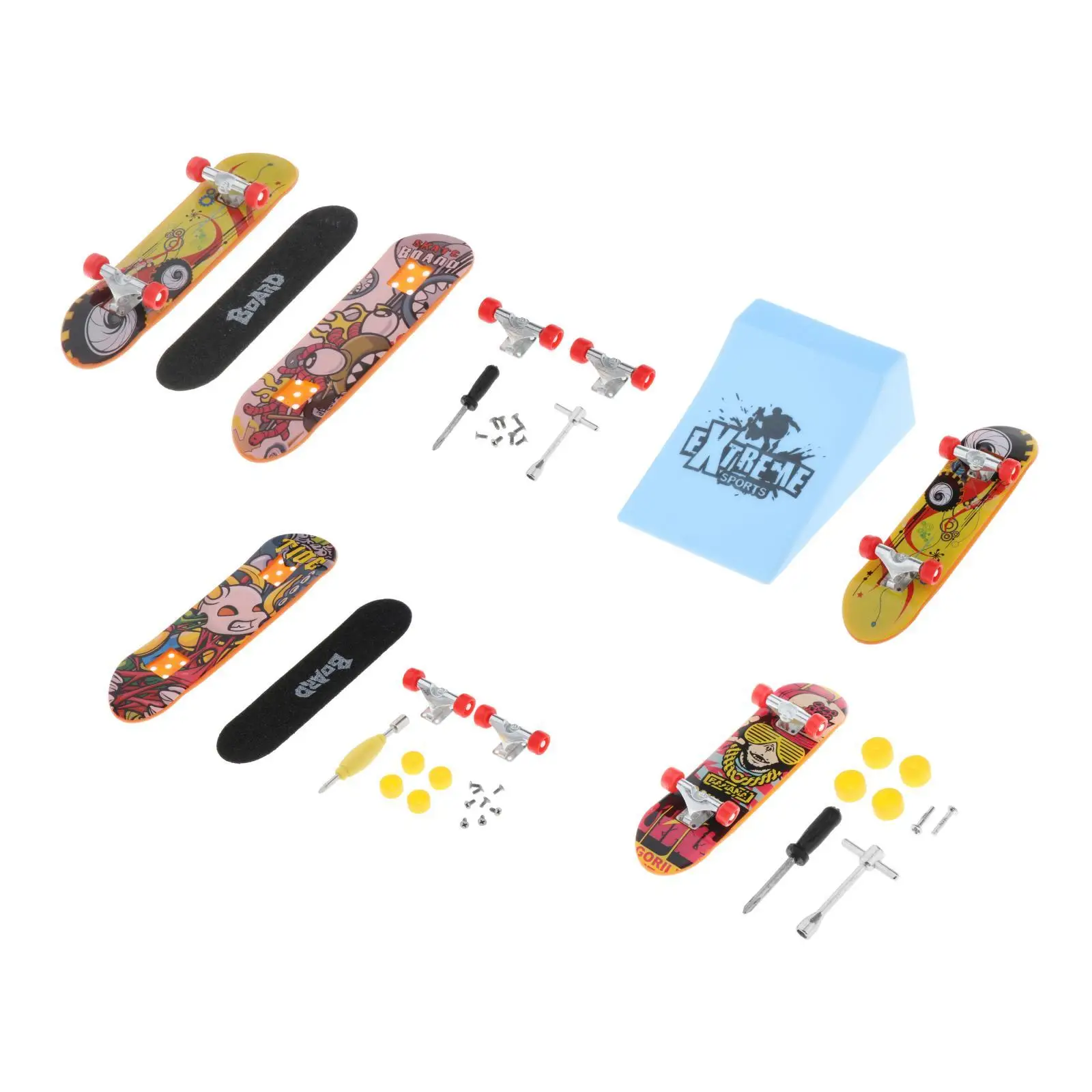 Set Professional Miniature Boards Favor for Kid, Birthday Gifts; Teens Adult