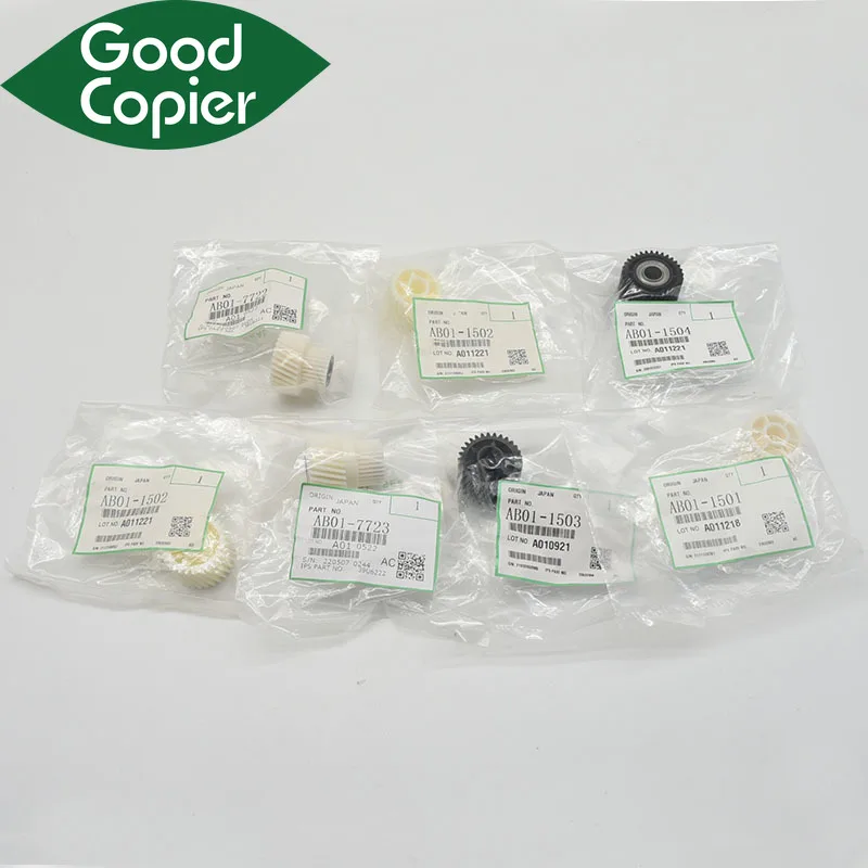

Registration roller motor gear set for Ricoh MP1350 1356 1357 1100 9000 906 907 AB01-1501 1502 1503 1504 1505 AB01-7422 7723