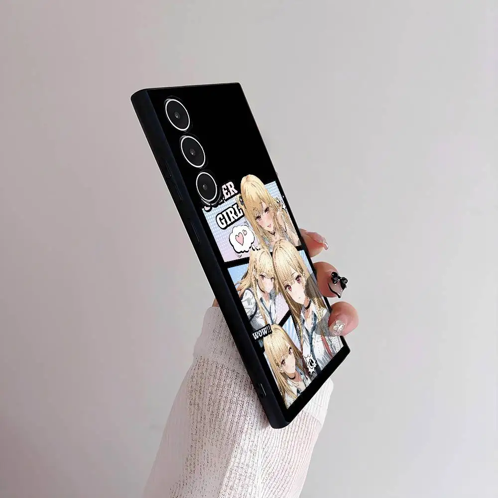 My Dress-Up Darling Phone Case Capa de TPU macia e adequada para a pele compatível com Samsung S21/S22/S23/S24/S25 FE/Plus/Ultra