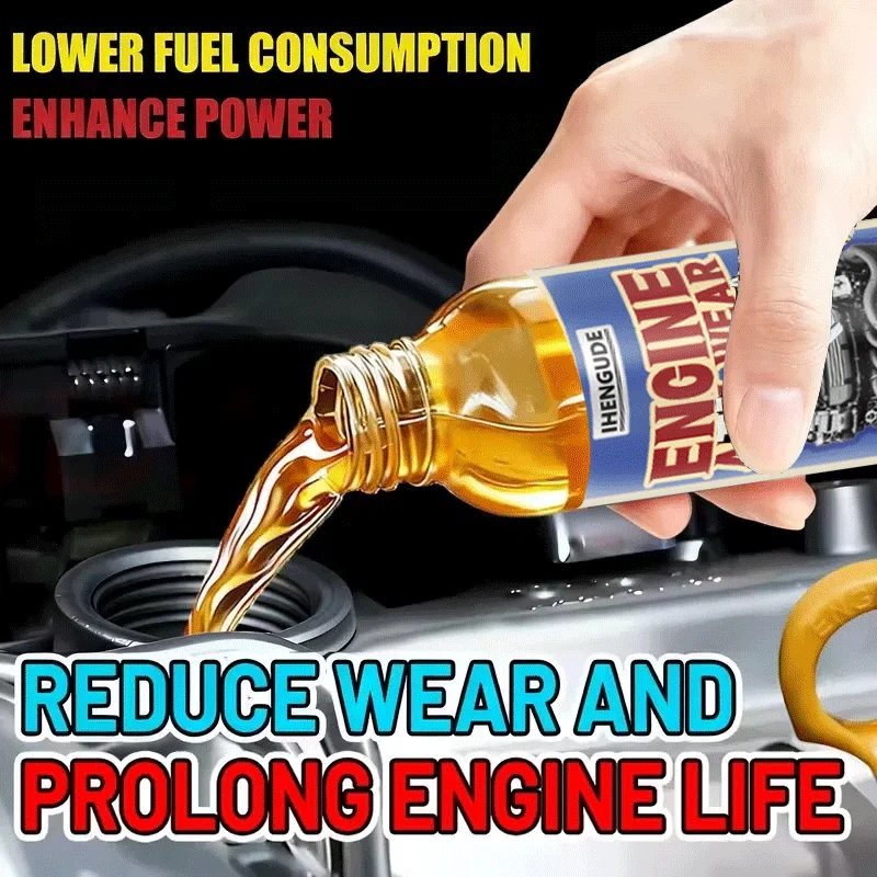 Car Engine Anti-Wear Agent Carbon Removal Additive for Engine Noise Reduction Fuel Saving Power Boost