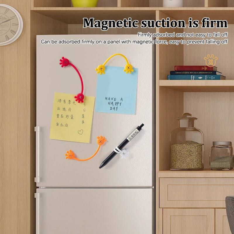 Creative Palm Magnetic Sorting Device Recebe, Headset Wire, Fixação, 4 pcs, 6 pcs, 8pcs