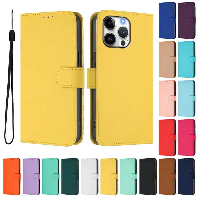 16 16Pro 16ProMax 16Plus Case For iphone 16 Pro Max Plus Wallet Leather Flip Cases Protective Cover Coque Fundas Shell i16 16+