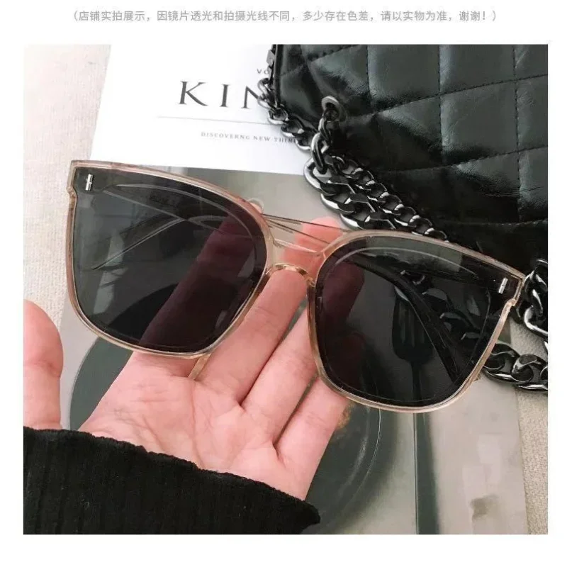 Women's Large Frame Sunglasses Women's UV400 Sunglasses Metal Spiked Fashionable Retro Sun Visors Sunglasses for Women