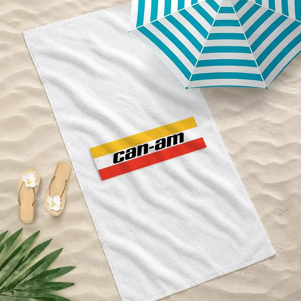 Brand Can-Am Towel Towel Beach Towel Oversized Quick Dry Towel Absorbent Soft Swim BeachTowels for Men Women