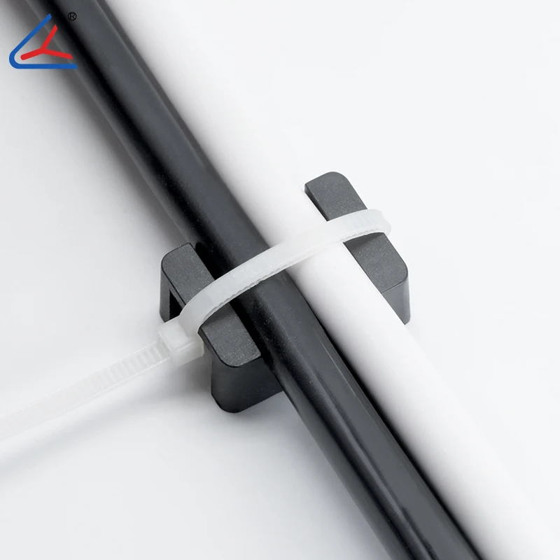 100PCS Cable Tie Mounts – Self Adhesive Wire Clips for Cord Management in Home, Car and Office