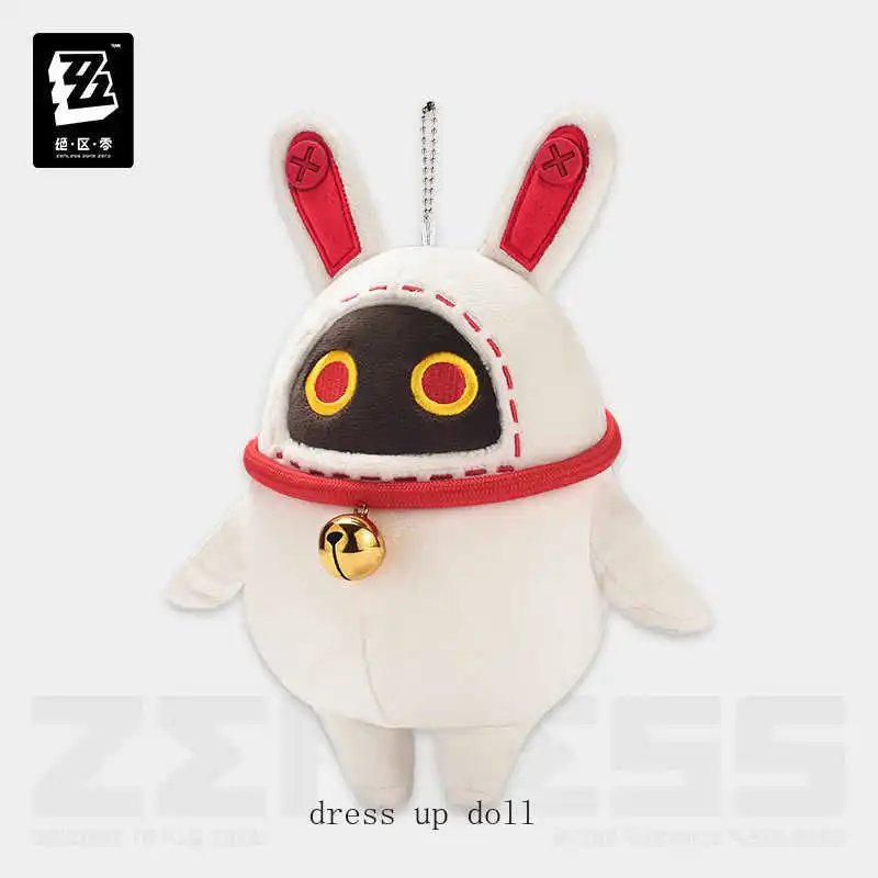 Official Game Zenless Zone Zero Bangboo Plush Doll Keychain Pendant Genuine Cosplay Anime Figure Stuffed Toys Ornament Gifts