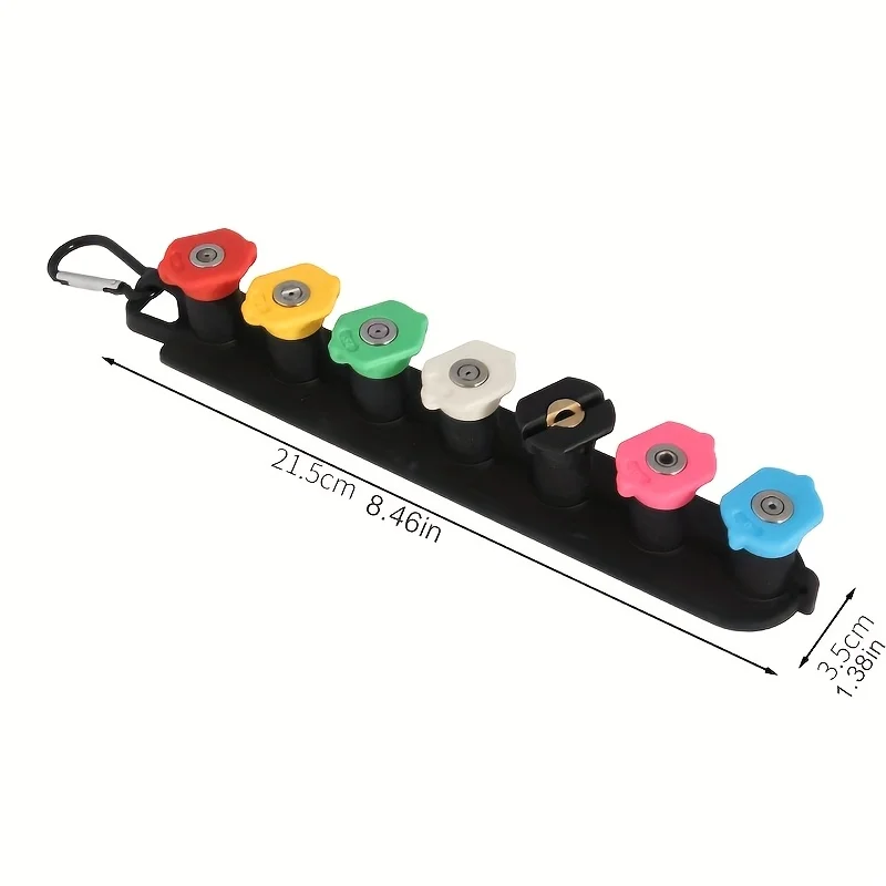 Aperture 2.5mm High-pressure Cleaning Machine Nozzle Kit with Nozzle and Bracket High pressure quick connect water gun