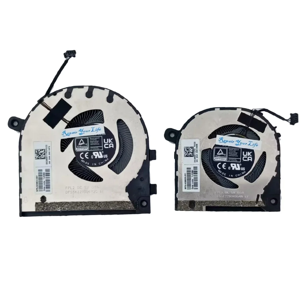 Ventilateur de refroidissement CPU GPU pour HP ENVY X360 15-EY 15-EW 15T-EW EW0001 2 en 1 TPN-C157, ventilateurs de refroidissement pour ordinateur portable N09635 N09634-001 DC 280011 TF0