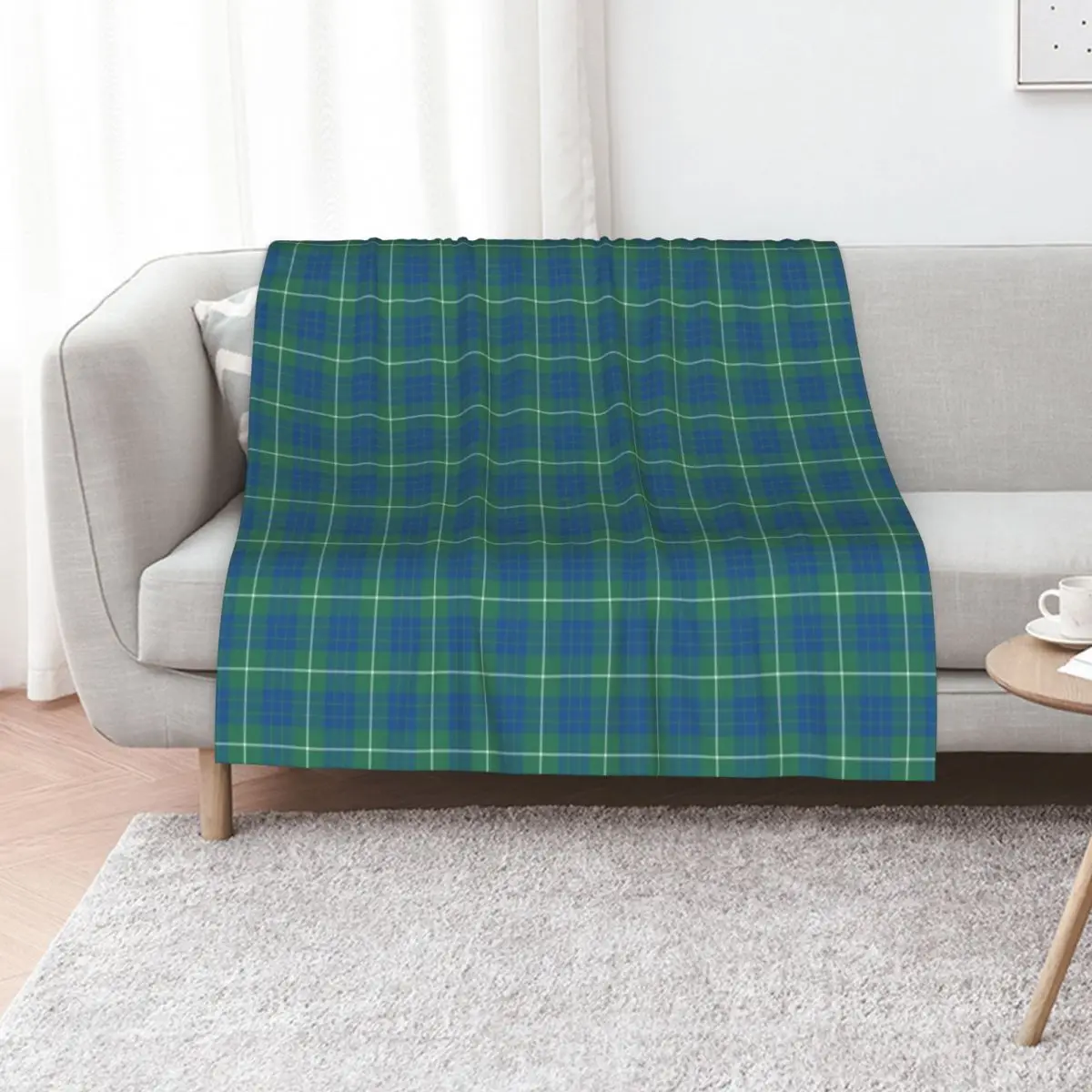 Hamilton Hunting Ancient Tartan Throw Blanket Furry Plush christmas gifts decorative Decorative Throw heavy to sleep Blankets