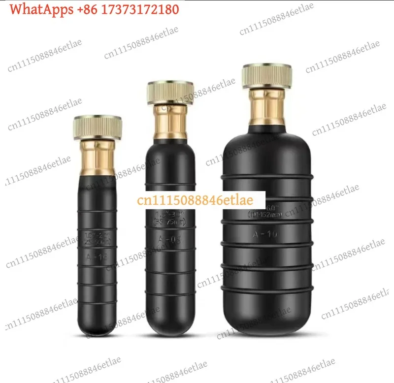 Water drainage bag kit, drainage cleaning airbag rubber dredging single head, large, medium and small, high-quality export