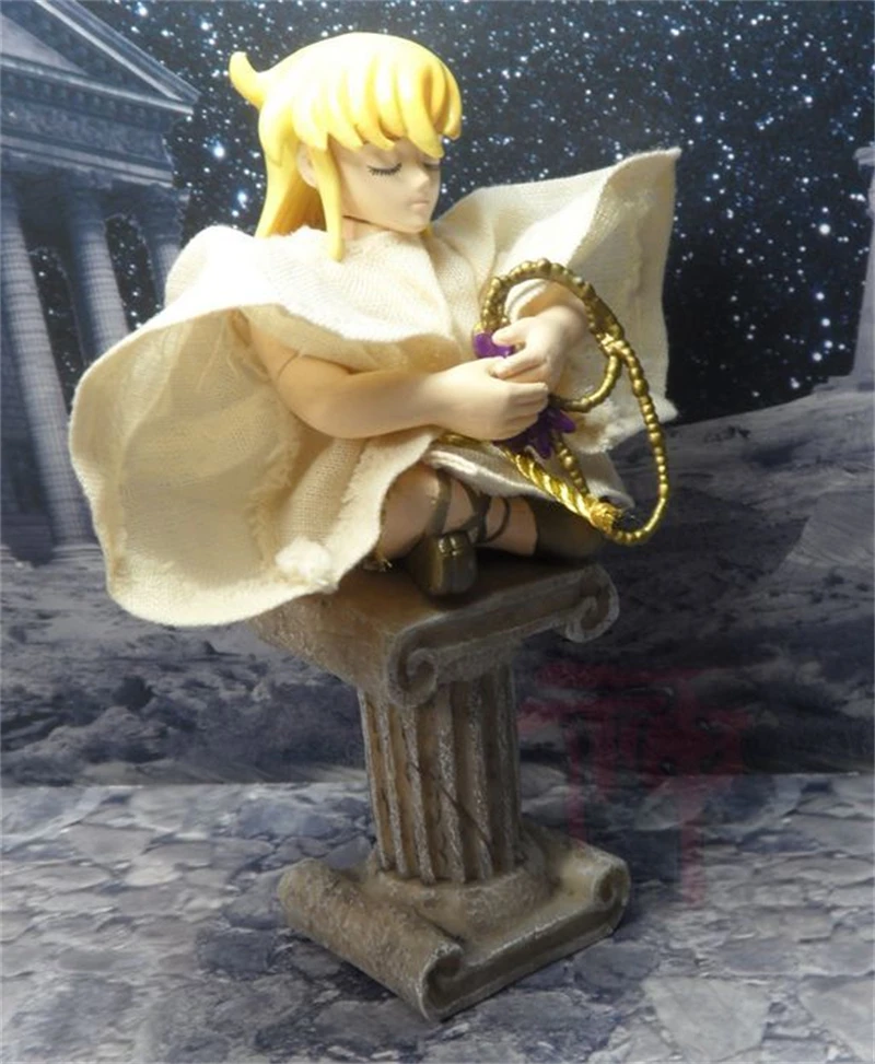 Action Figure Saint Seiya Myth Cloth EX Young Virgo Shaka PVC Knights of Zodiac Assembly Model Movable Anime Figure Toys Gift