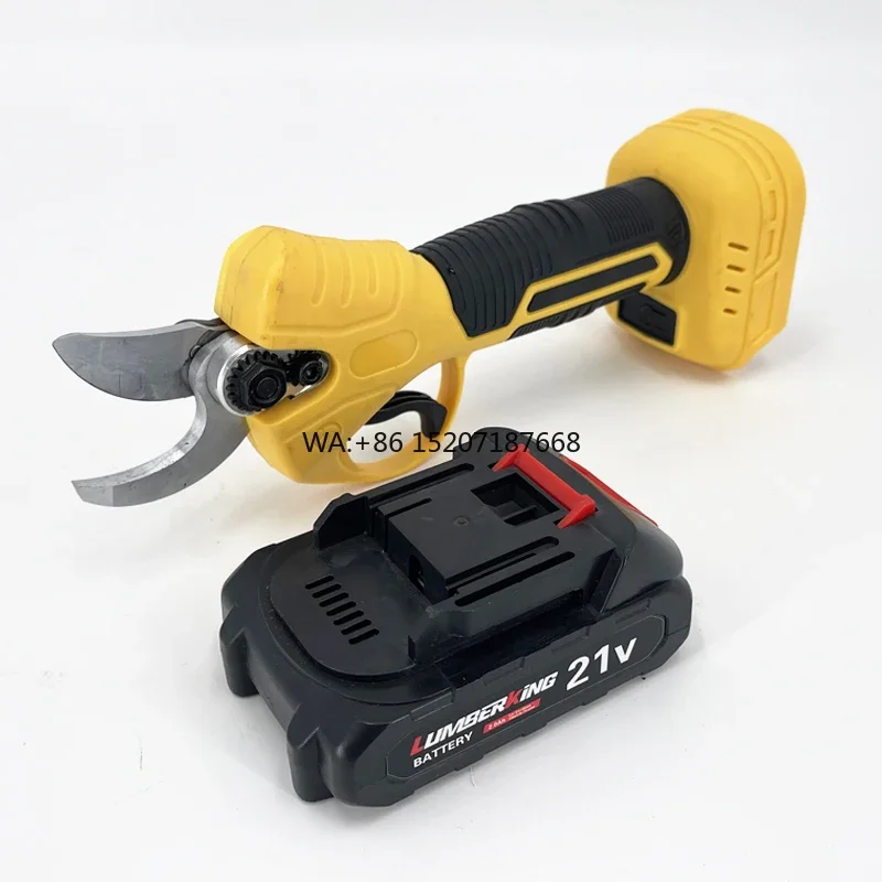 Gunting Pemangkas Bertenaga Baterai Listrik Tanpa Kabel Lithium Pemangkas Listrik Portabel Taman