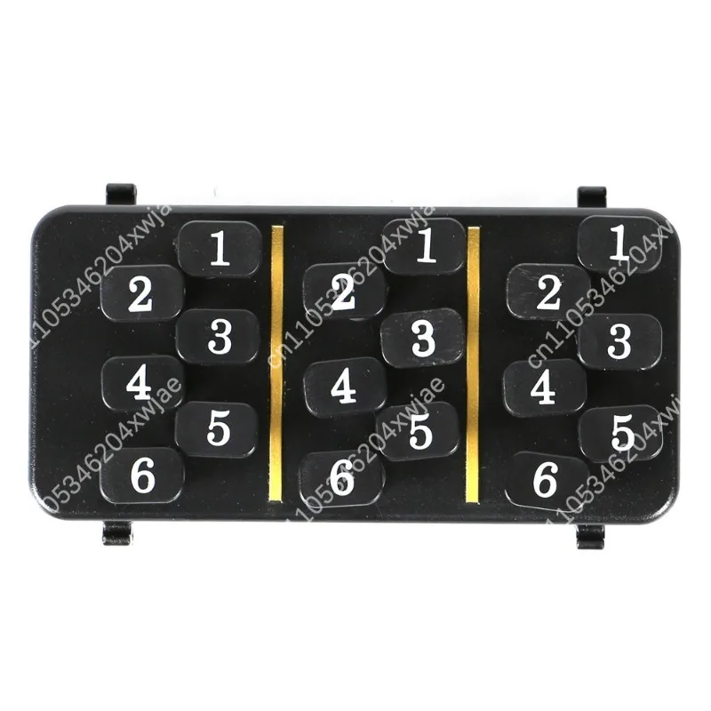 Portable One-Key Guitar Chord Assistant Tool for Acoustic Folk Guitar, Finger Trainer for Beginner Practice Strengthening