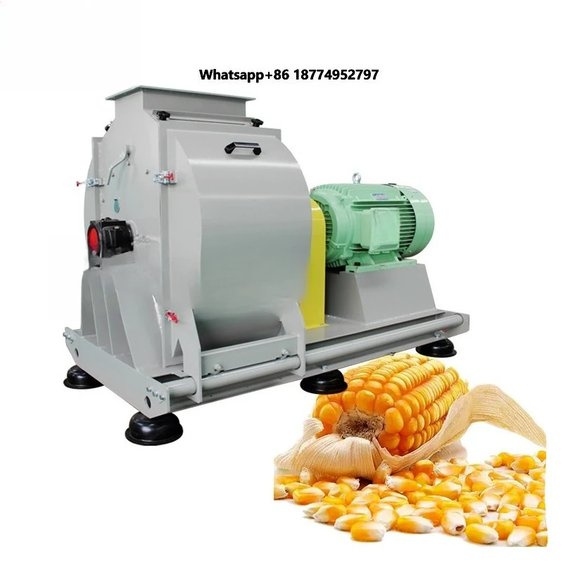 YUDA  Wheat Corn Grains Maize Grinding Hammer Mill Grinding Machine for Animal Feed