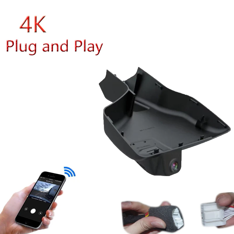 4K Plug And Play For Trumpchi M8 2025 2024 2026 Car Wifi DVR Driving Video Recorder Dash Camera Night Vision FHD 2160P