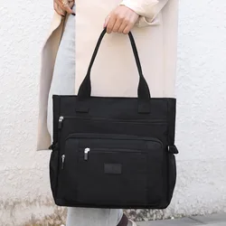 Nuova borsa per la spesa da donna di grande capacità Totes Fashion Messenger Bag borsa a tracolla da donna borsa e borsa in Nylon antideflagrante