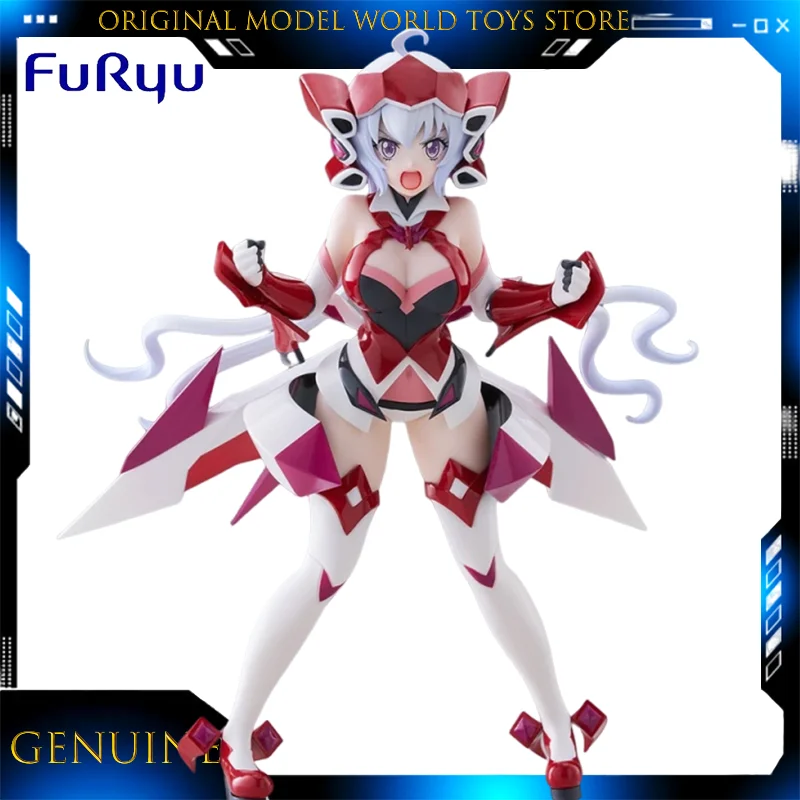 Genuine FuRyu TENITOL TALL Senki Zesshou Symphogear XV Chris Yukine 20cm Height Complete Figure Collectible Anime Model Toys