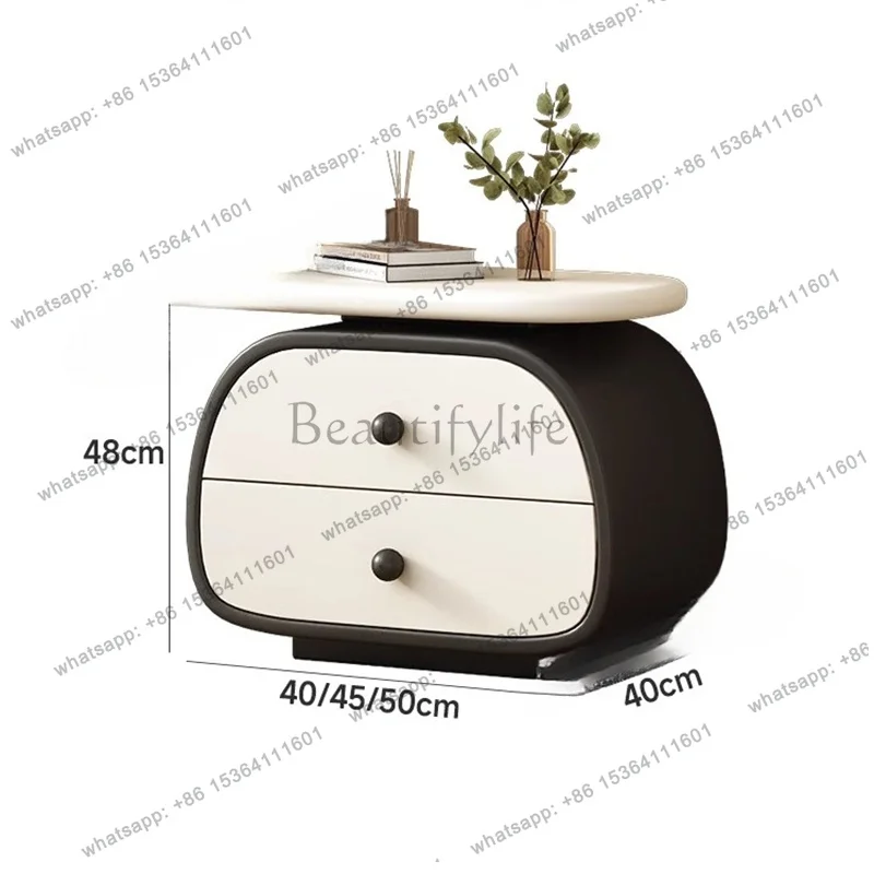 FGClassic Versatile Bedside Table Beauty Simple Exquisite Glamour Nightstand Modern Storage Meble Do Pokoju Bedroom Furnitures