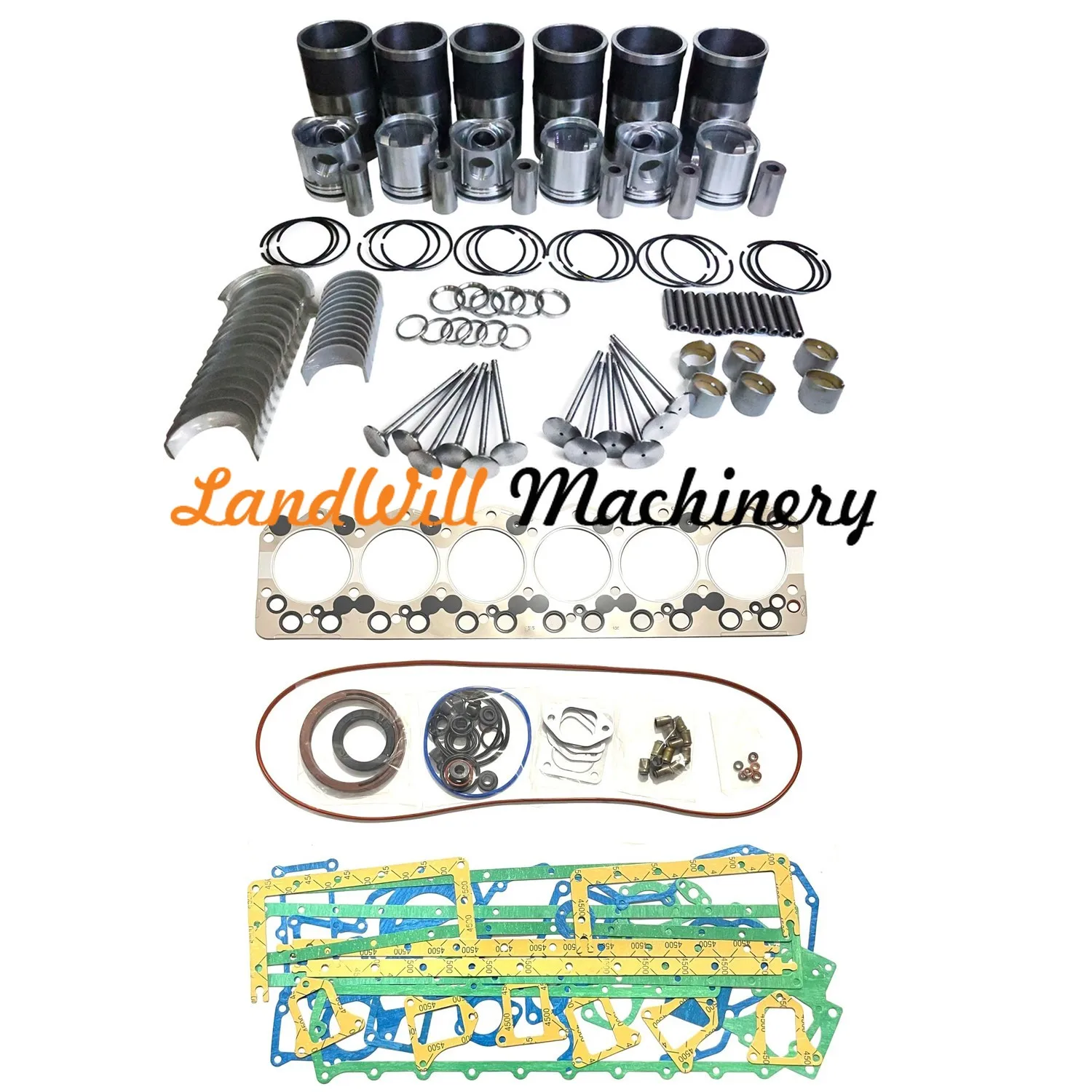 Overhaul Rebuild Kit Fits For Komatsu SA6D108 Engine