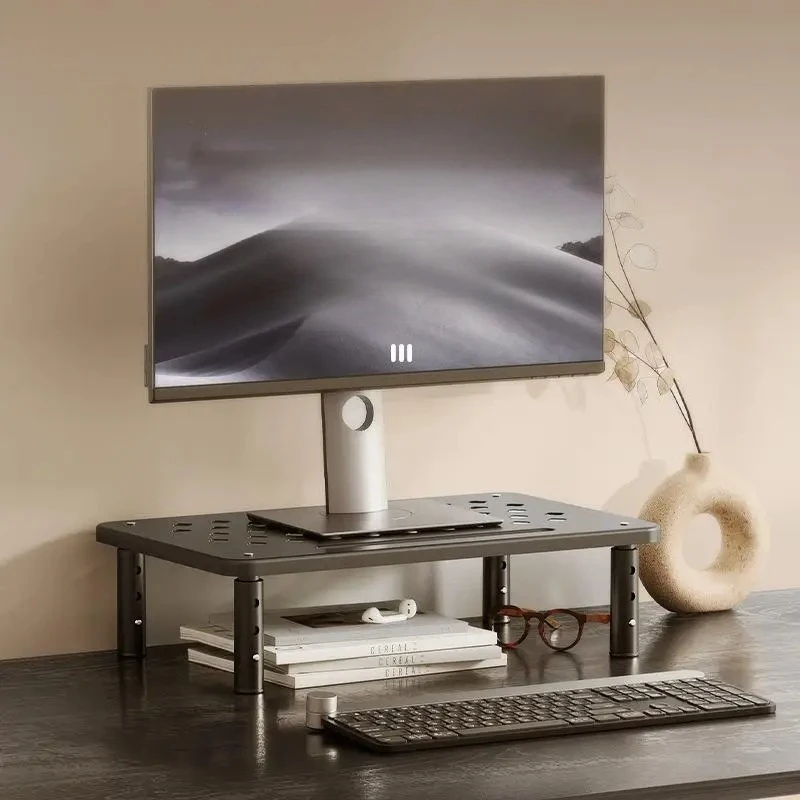 Elevating Cuter Monitor Stand Desk Organizer Desktop Display Platform Office Desk Storage Ra Desktop Cuter Holder
