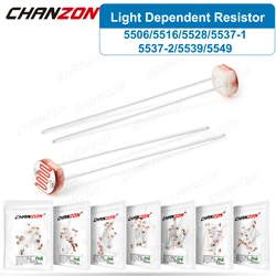 Résistances photocellulaires dépendantes de la lumière, photorésistance, LDR, Cds, Ardu37, photo, 5516mm, 5528mm, 5506mm, 5539mm, 5549mm, 5537mm, 20 pièces