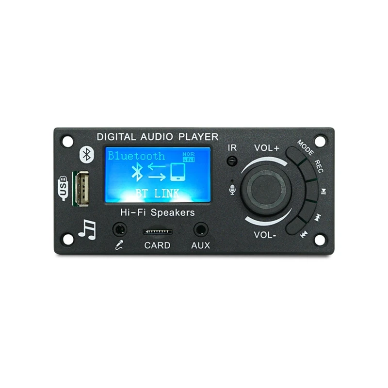 LCD Screen Display Mp3 Decoder Board Bluetooth Module DIY Products Car Audio Accessories Audio Amplifier Board