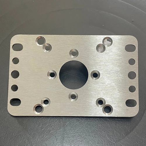 Imagen 2 del producto Convertidor de placa plana de Joystick Arcade, placa de montaje Sanwa, placa de montaje Seimitsu para Joystick Crown Fujin Alpha KAZE IL HAPP