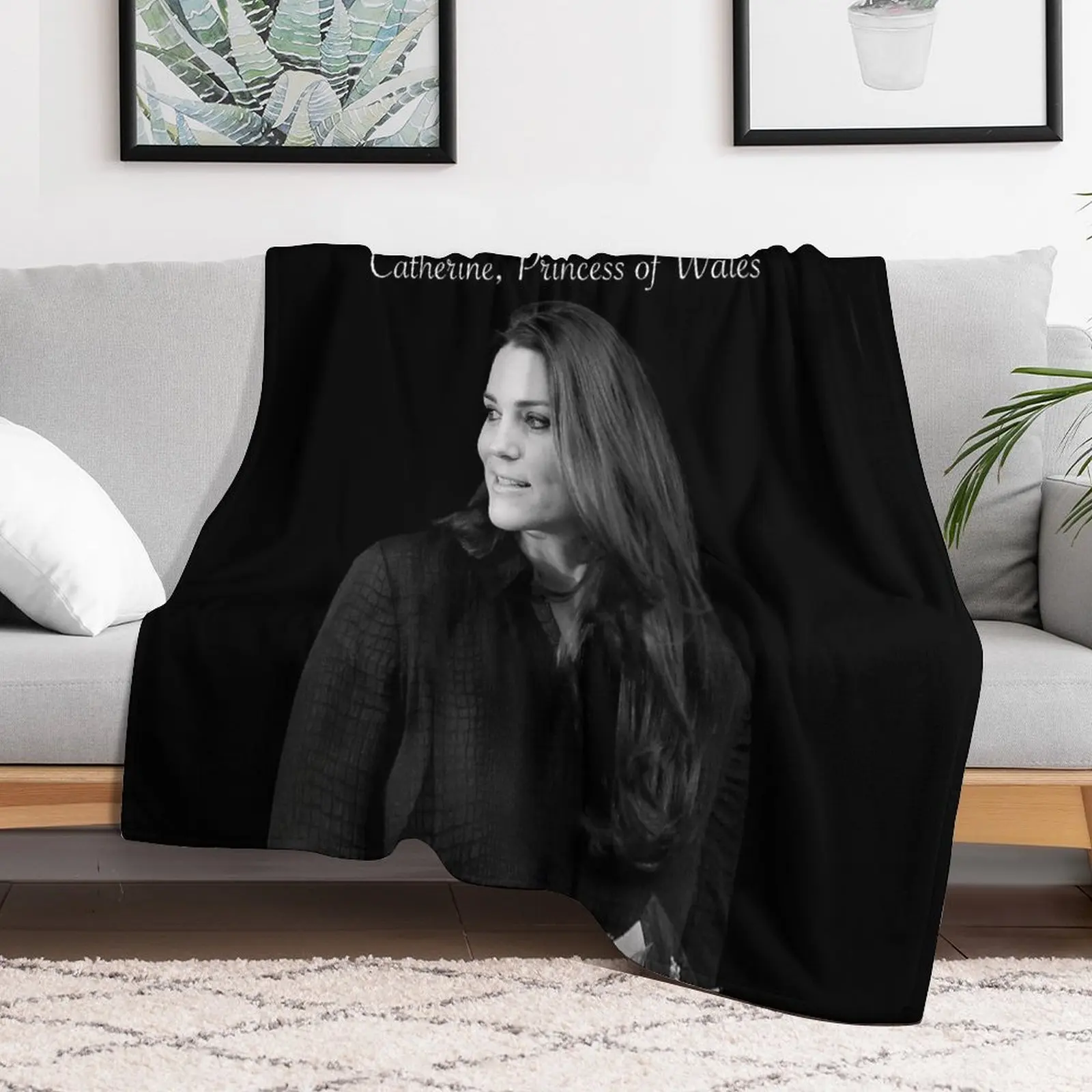 

HRH Duchess of Cambridge now Catherine, Princess of Wales Islington 2015 Throw Blanket halloween Warm for sofa Plush Blankets