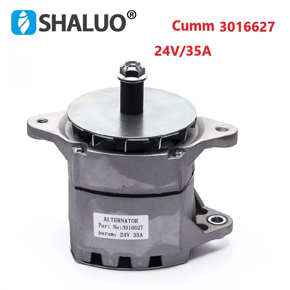 3016627 24V 35A Alternator Compatible With DCEC Cumms Engine NT855 K19 KTA19 QSK19 K38 KTA38 QSK38 Alternator 4094998 24V 60A
