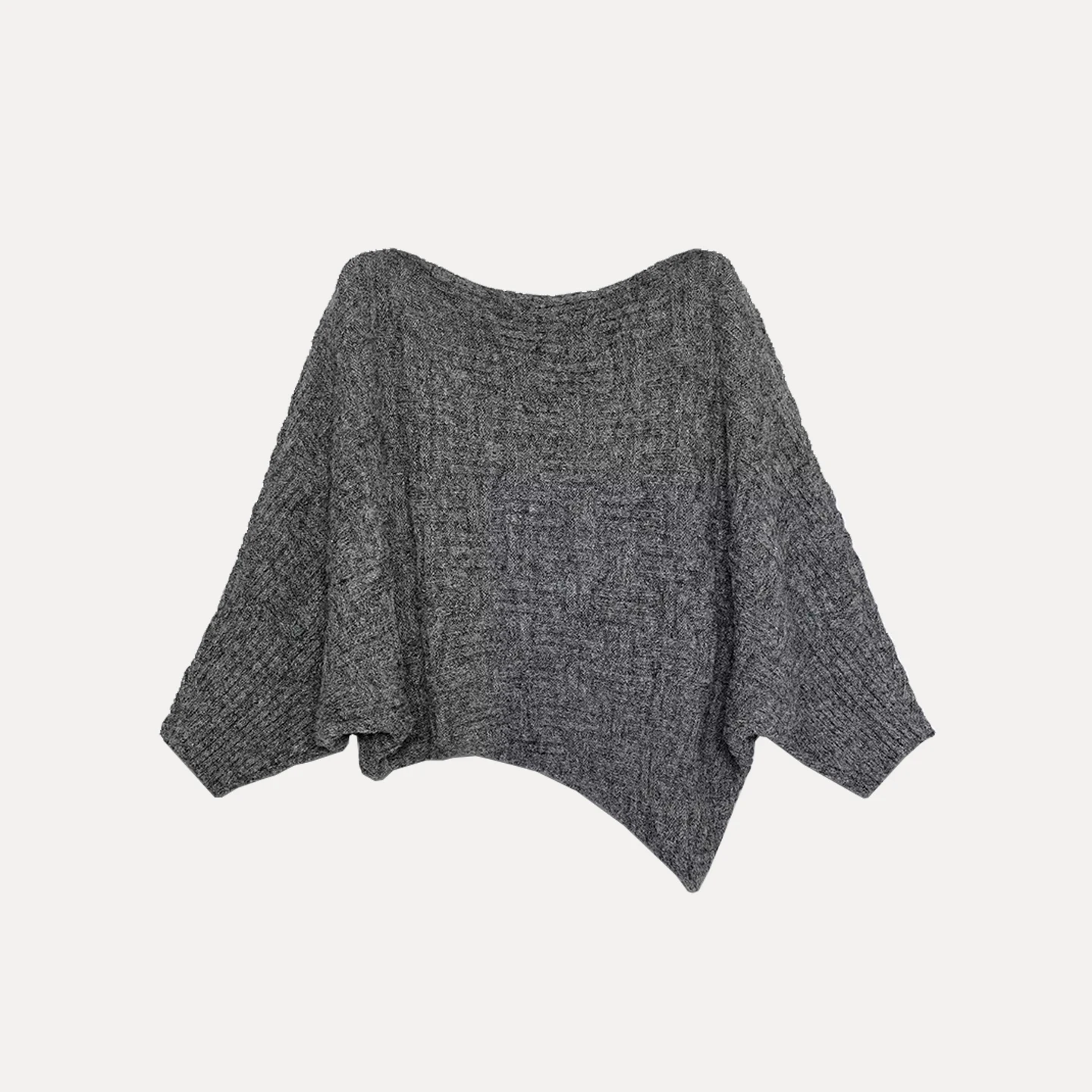 Asymetryczny sweter z dzianiny na jedno ramię, nowość zimowa, modny sweter damski o regularnym kroju, długi rękaw.